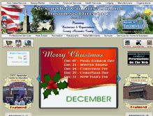 Tablet Screenshot of alexandercountyonline.com